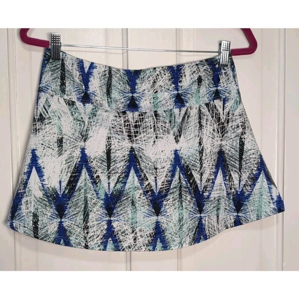 Eleven By Venus Williams Tennis Skirt Geometric USA Golf Sports Women's M(1219) - Picture 4 of 7